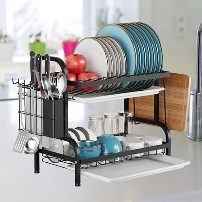 Bowl Draining Storage Rack