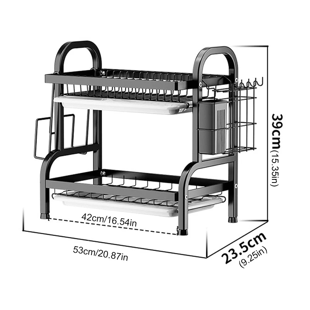 Bowl Draining Storage Rack