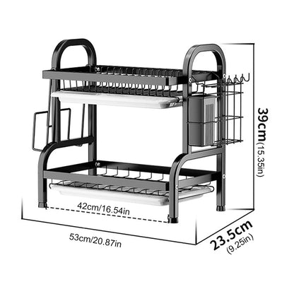 Bowl Draining Storage Rack